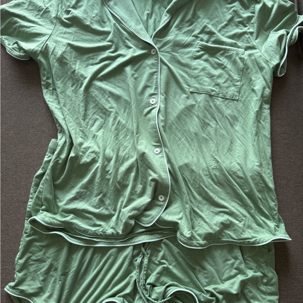 Green Women's Pajama Set